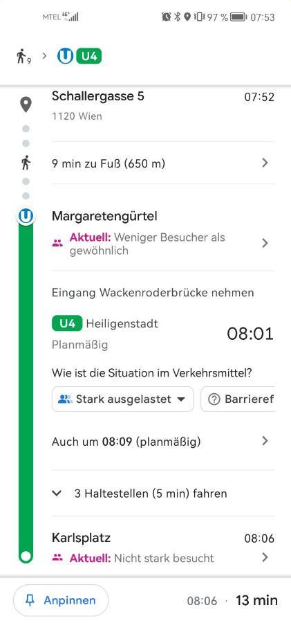 Excellent 2 Bed 12 Mins From Center Apartment Wien